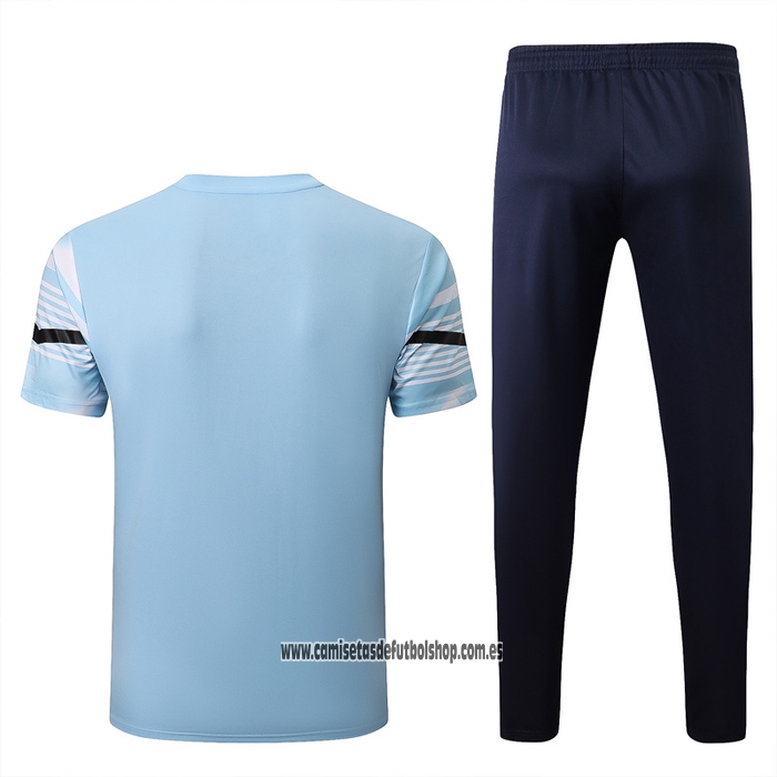 Chandal del Manchester City 2022 Manga Corta Azul